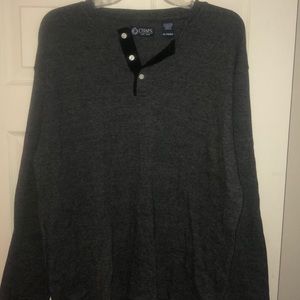 Men’s long sleeve Henley